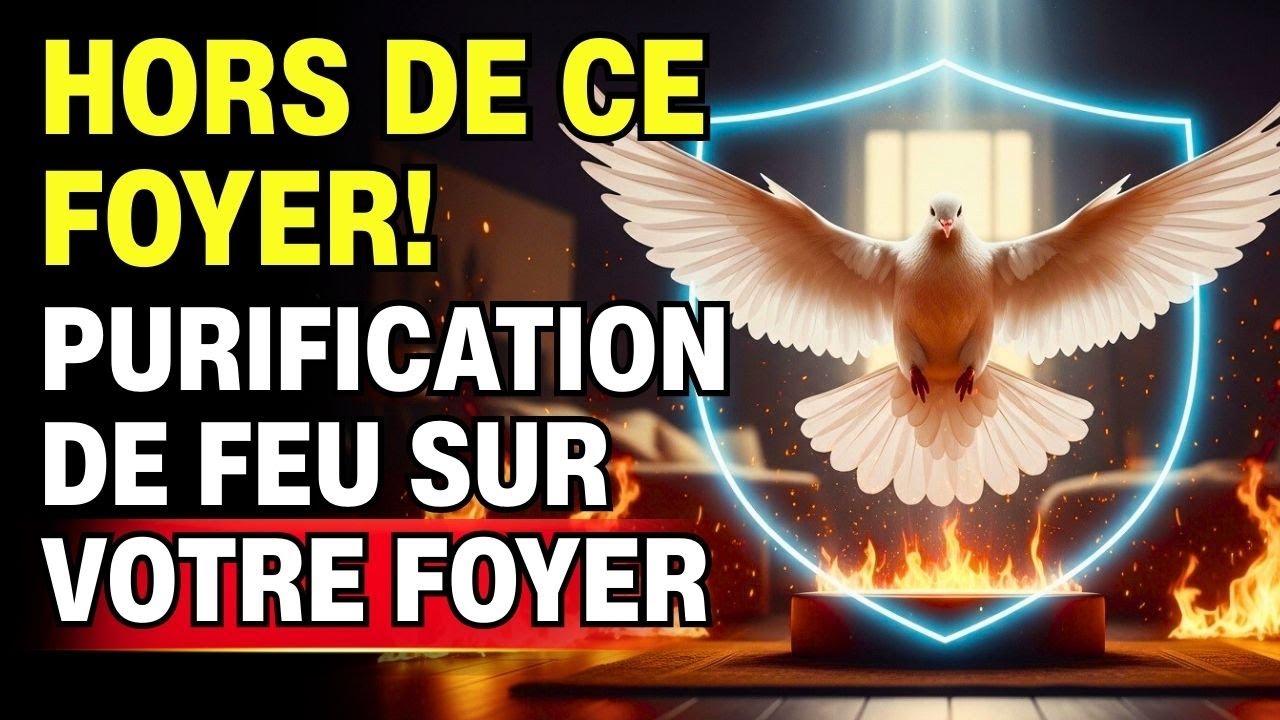 🩸 Le Sang de Jésus NETTOIE votre maison maintenant : tout esprit malin, hors de cette maison