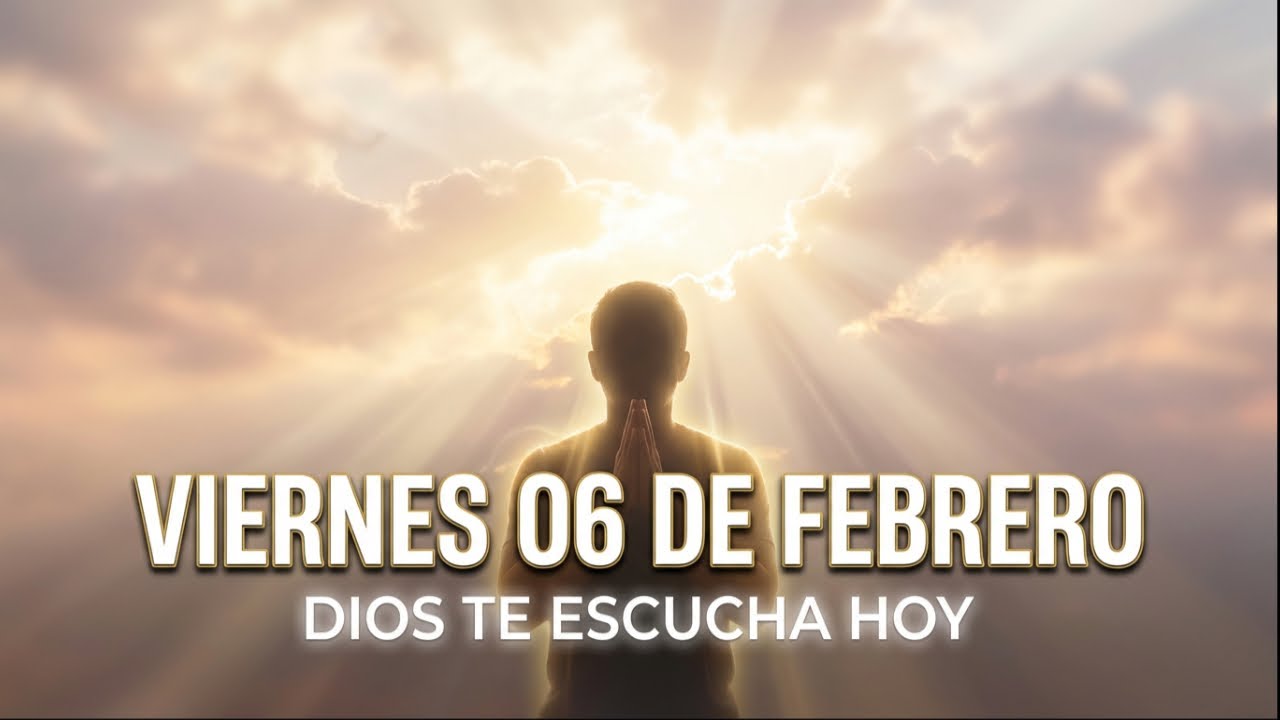 Oración Poderosa de Viernes 06 de Febrero 🙏 | Dios Te Escucha Hoy