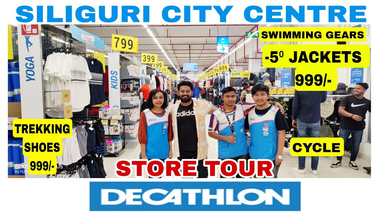 DECATHLON STORE TOUR | Siliguri Decathlon city centre full explored | Trekking shoes  Hiking Jackets