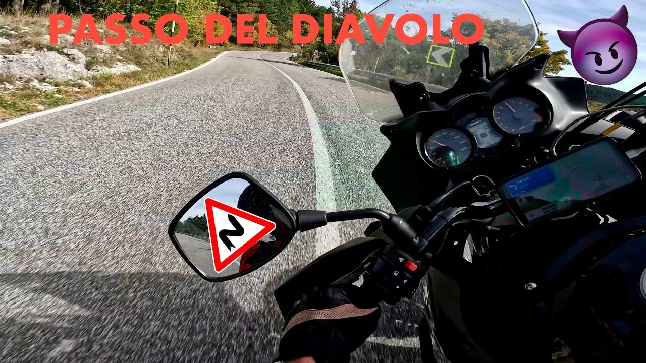 Passo del Diavolo - Suzuki V-Strom 650 [RAW Onboard]