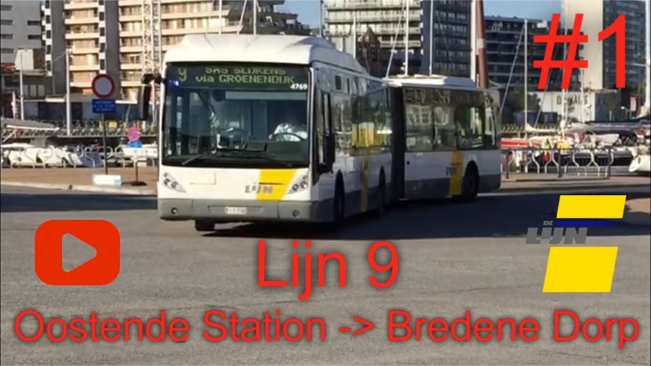 Lijn 9 Oostende Station - Bredene Dorp '20 #1