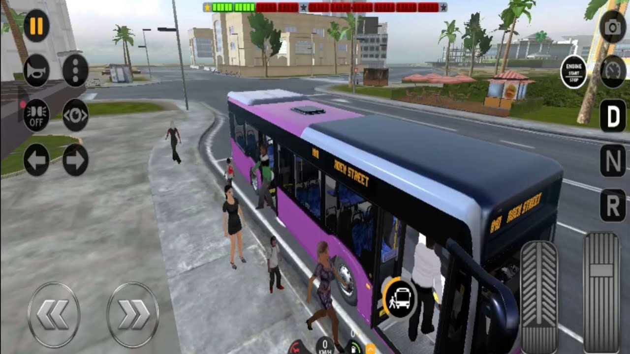 Bus Simulator Dubai Public Transport Career Mode Gameplay