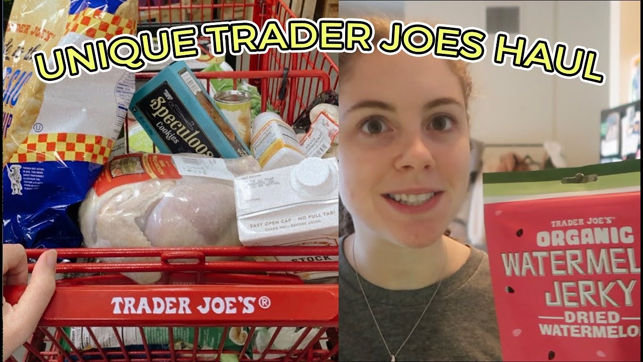 TRADER JOES HAUL of stuff I've never tried! +early thanksgiving!