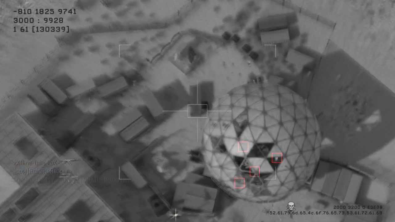 Threading a needle. Predator missile multi-kill (Modern Warfare 3)