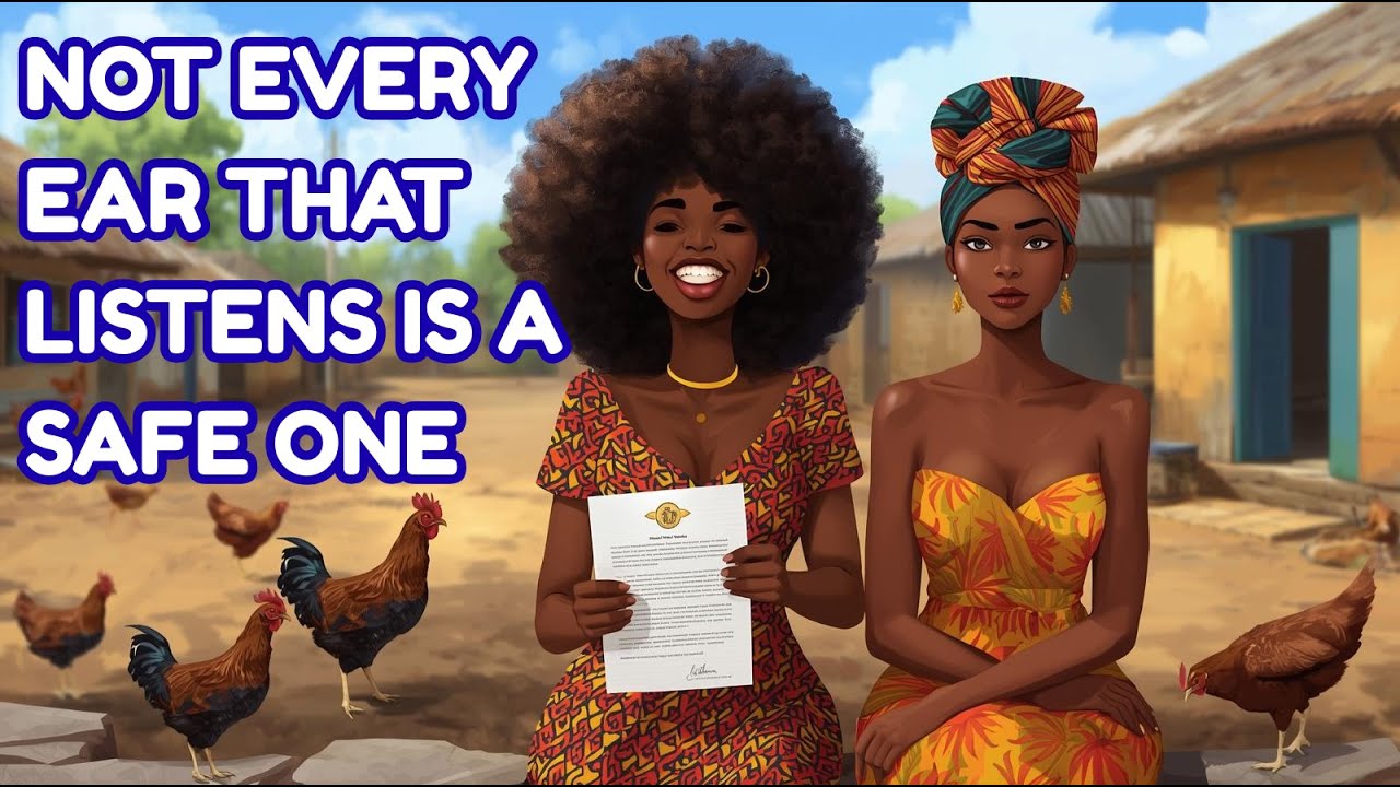 NOT EVERY EAR THAT LISTENS IS A SAFE ONE |#africanfolktales #africantales #story
