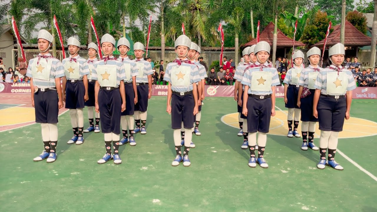JUARA UTAMA 2 PASKIBRA SMPN 1 TANJUNGSIANG LKBB BRAJASAKTI III SMAN 1 JALANCAGAK 