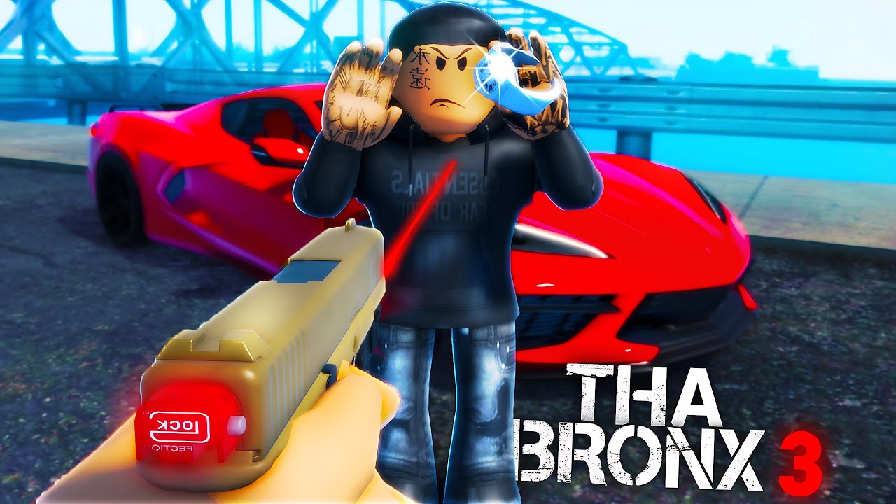 I Robbed EVERYONE in Roblox Tha Bronx 3...