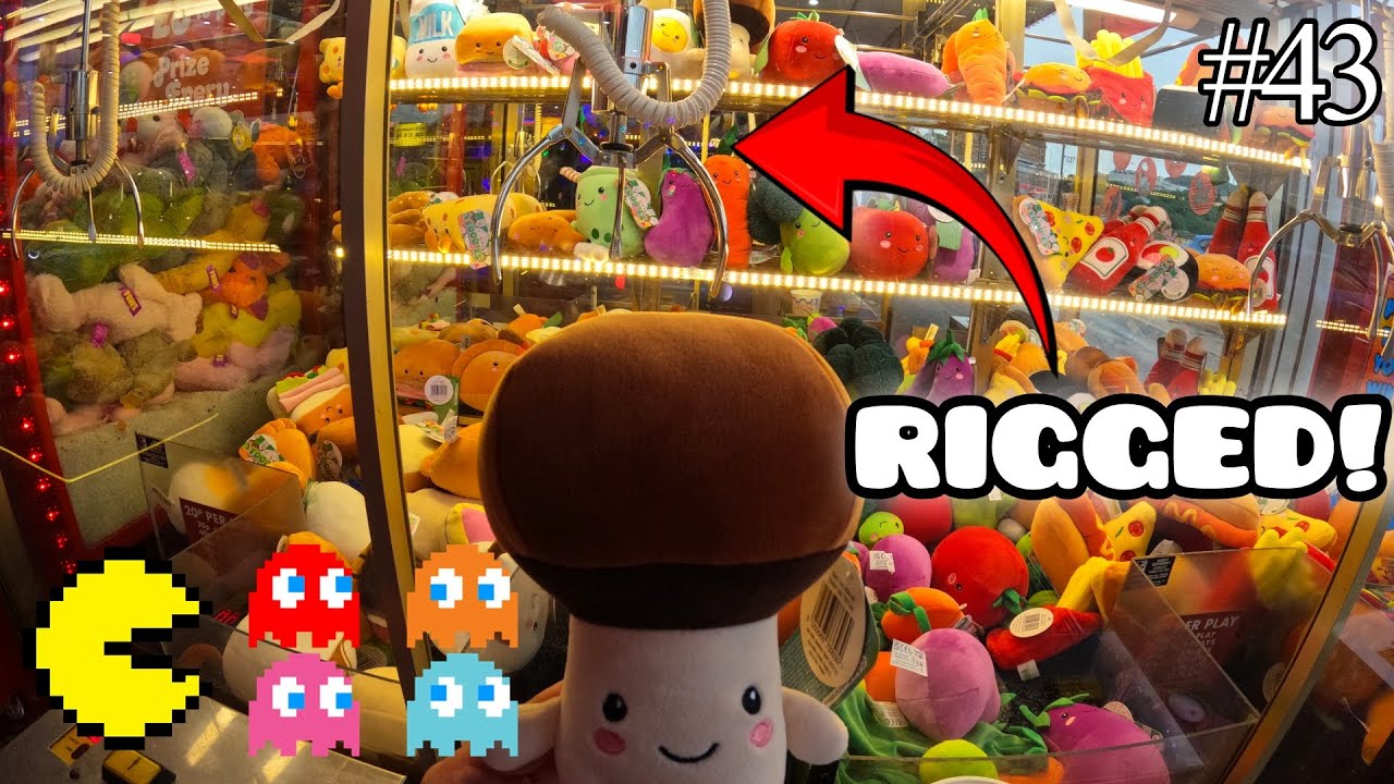 Claw Machines UK Episode #43 | Scarborough | Rigged Pacman Music Grabbers