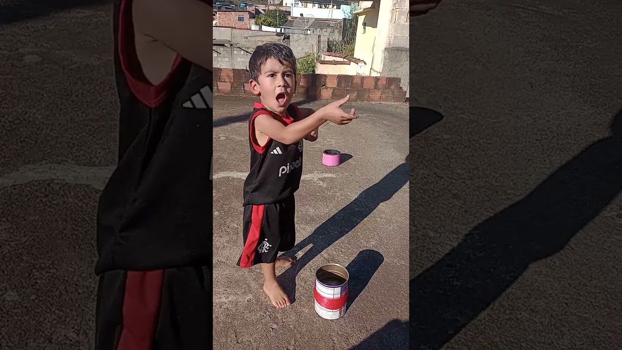 benjamin, desde 1ano e meio, já pipeiro