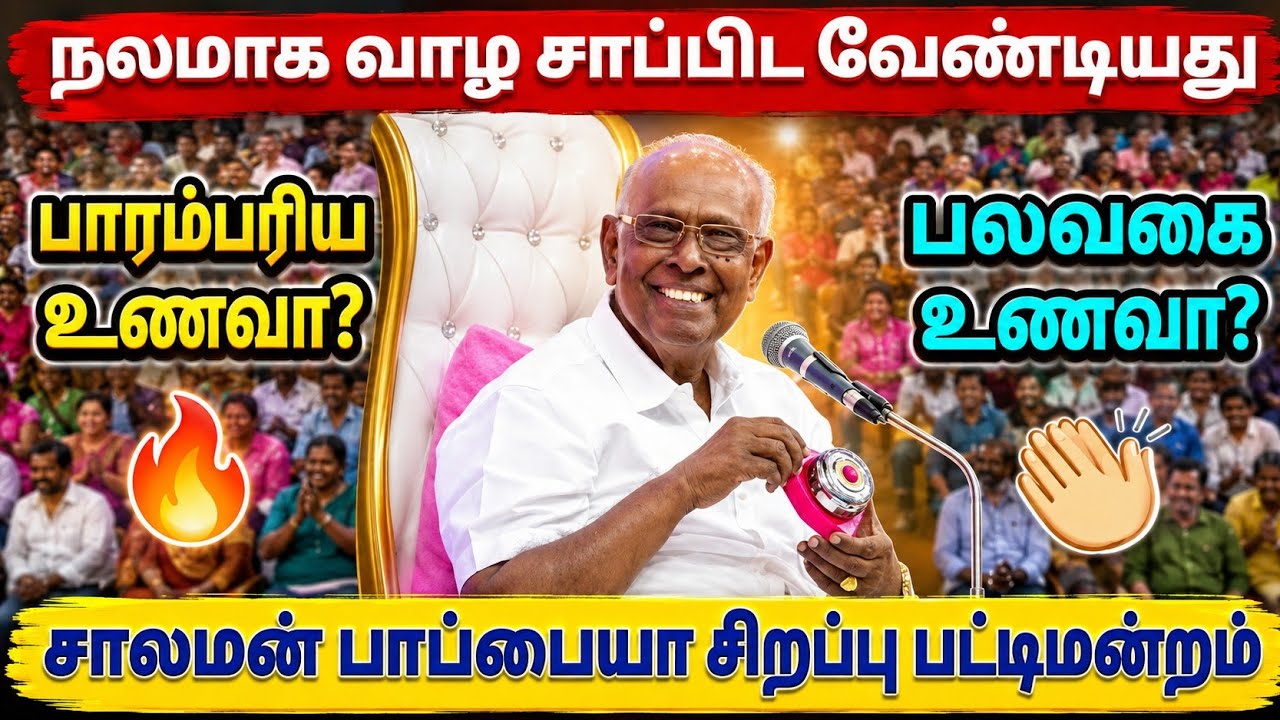சாலமன் பாப்பையா சிறப்பு பட்டிமன்றம் | Solomon Pappaiah Pattimandram | Tamil Best Pattimandram speech