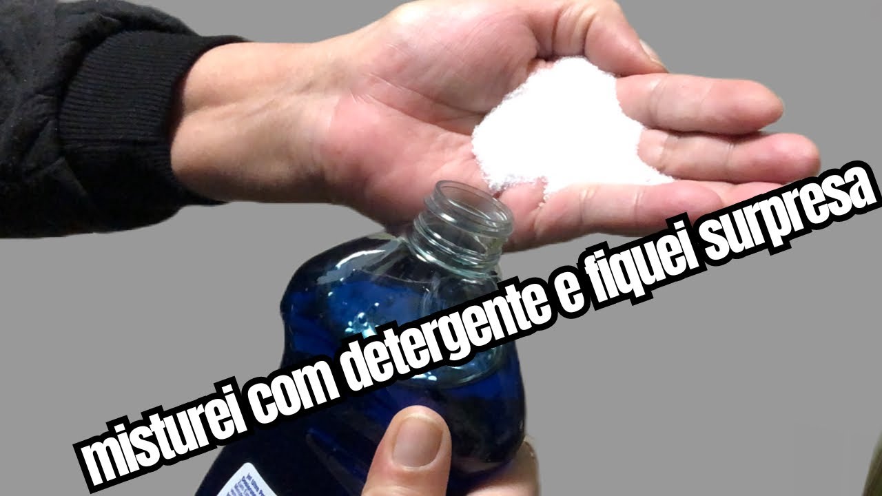 🌸🌺ECONOMIZE  MUITO💰FAÇA O DETERGENTE RENDER 4 x MAIS COM ESSA DICA!