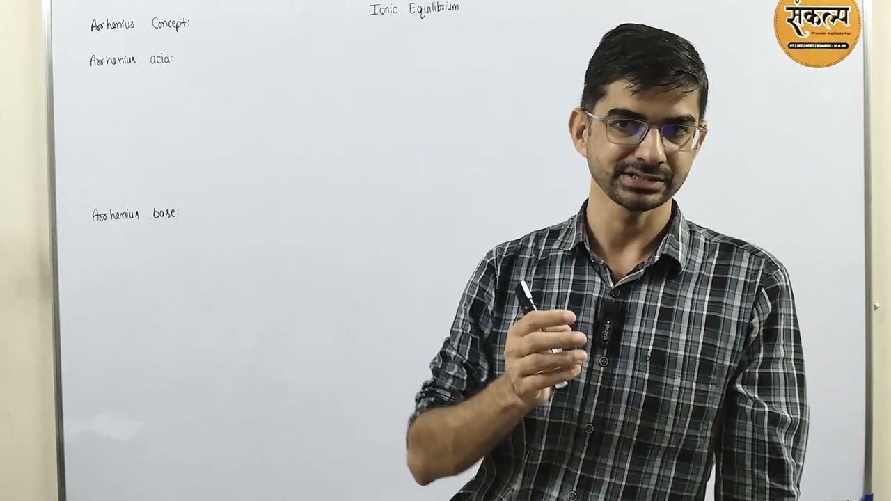 Part-1 Ionic  Acid-Base theories
