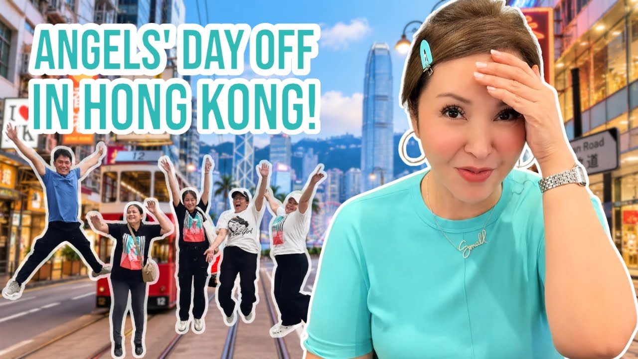 The Angels requested for a Day Off in Hong Kong! | Small Laude