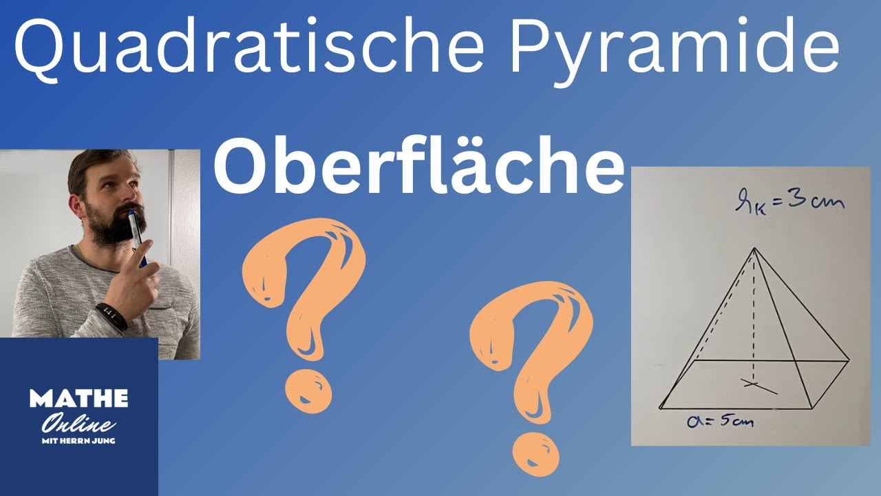 Pyramide Oberfläche berechnen leicht gemacht!