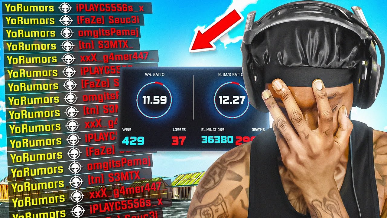 Игрок уровня Crimson Rank подумал, что я жульничаю 😳