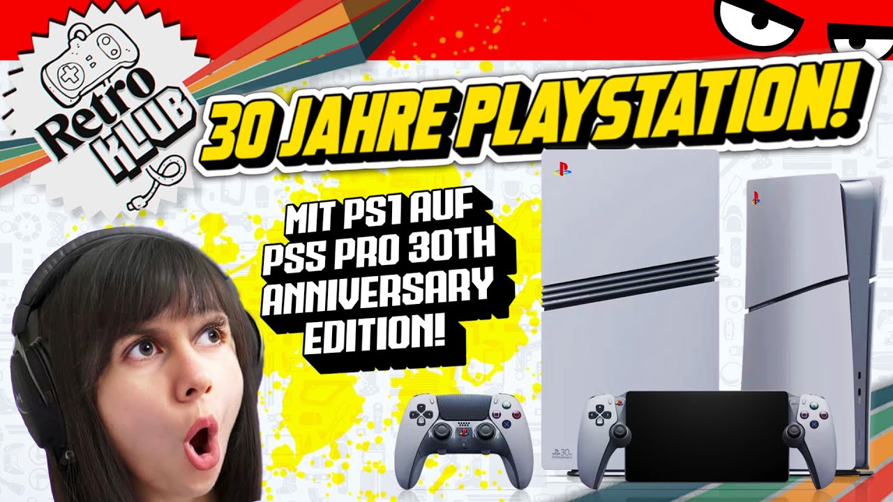 Wir haben die PS5 PRO 30th LIMITED EDITION! So laufen PS1-GAMES drauf | Retro Klub