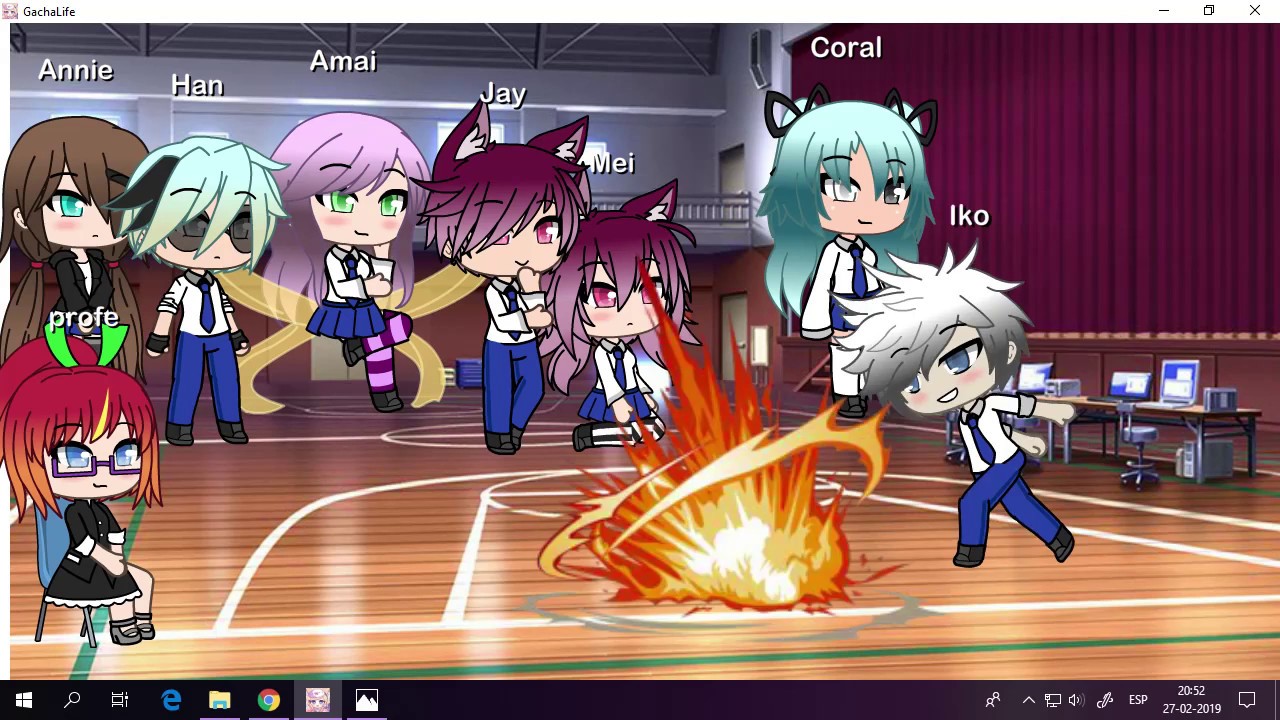no soy como los demas/gacha life/escuela de poderes/original/rissesu liss