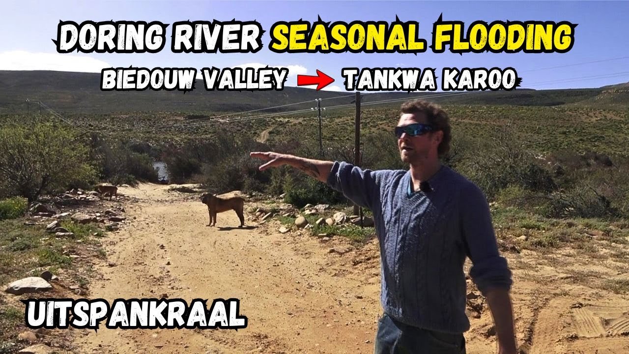 Access to Biedouw Valley from Tankwa Karoo - Doring River Seasonal Flooding