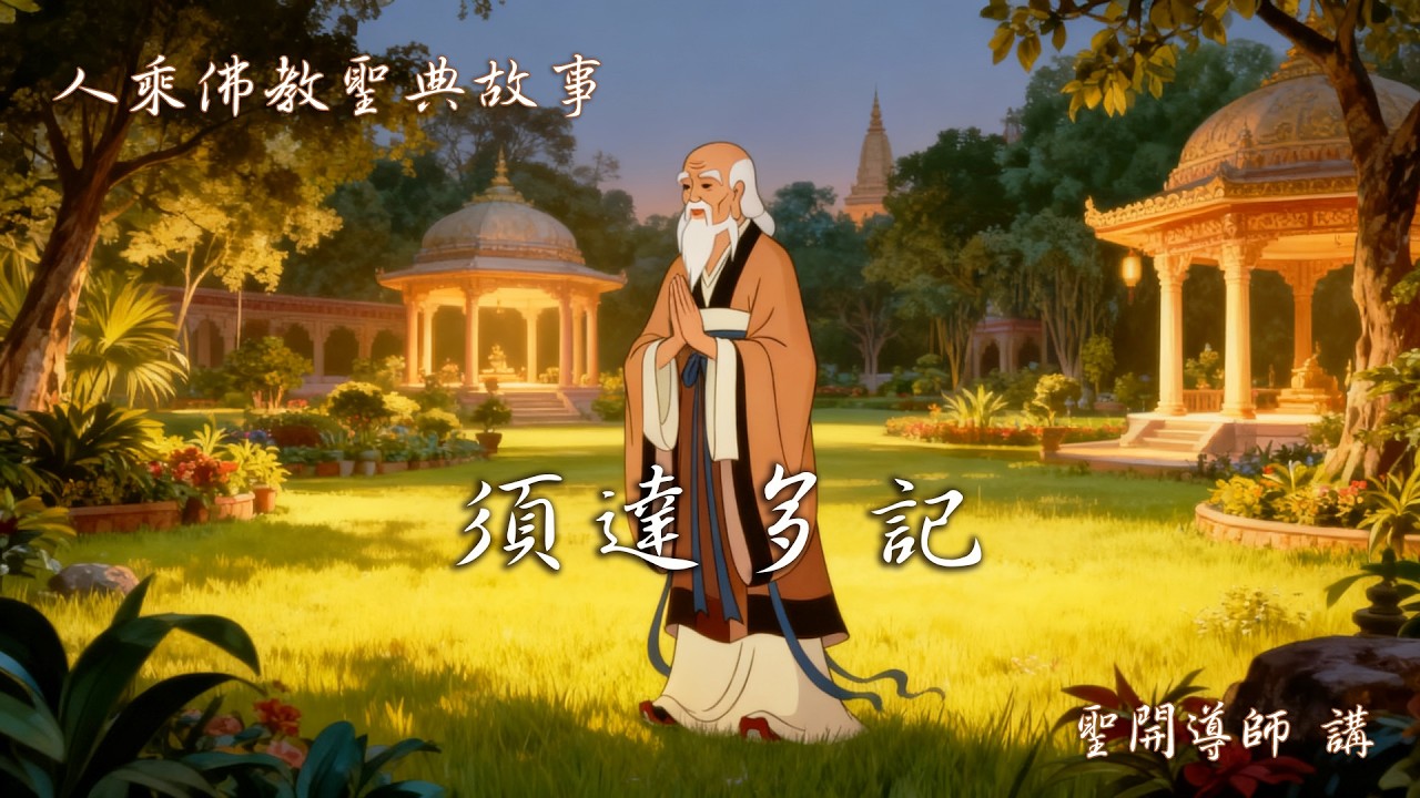 人乘佛教聖典故事 須達多記 聖開導師講【唯佛宗世界人乘佛教】