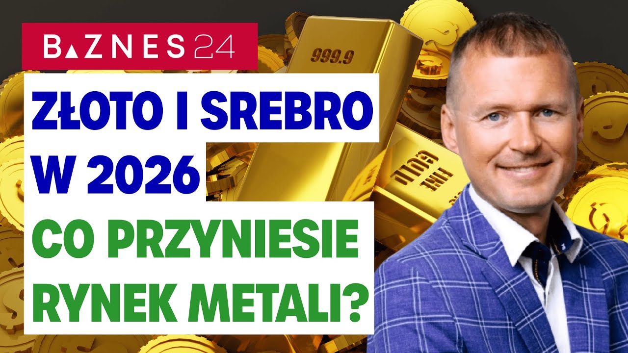 Gorączka złota - rynek metali szlachetnych w 2026 roku. Jak inwestować w surowce?