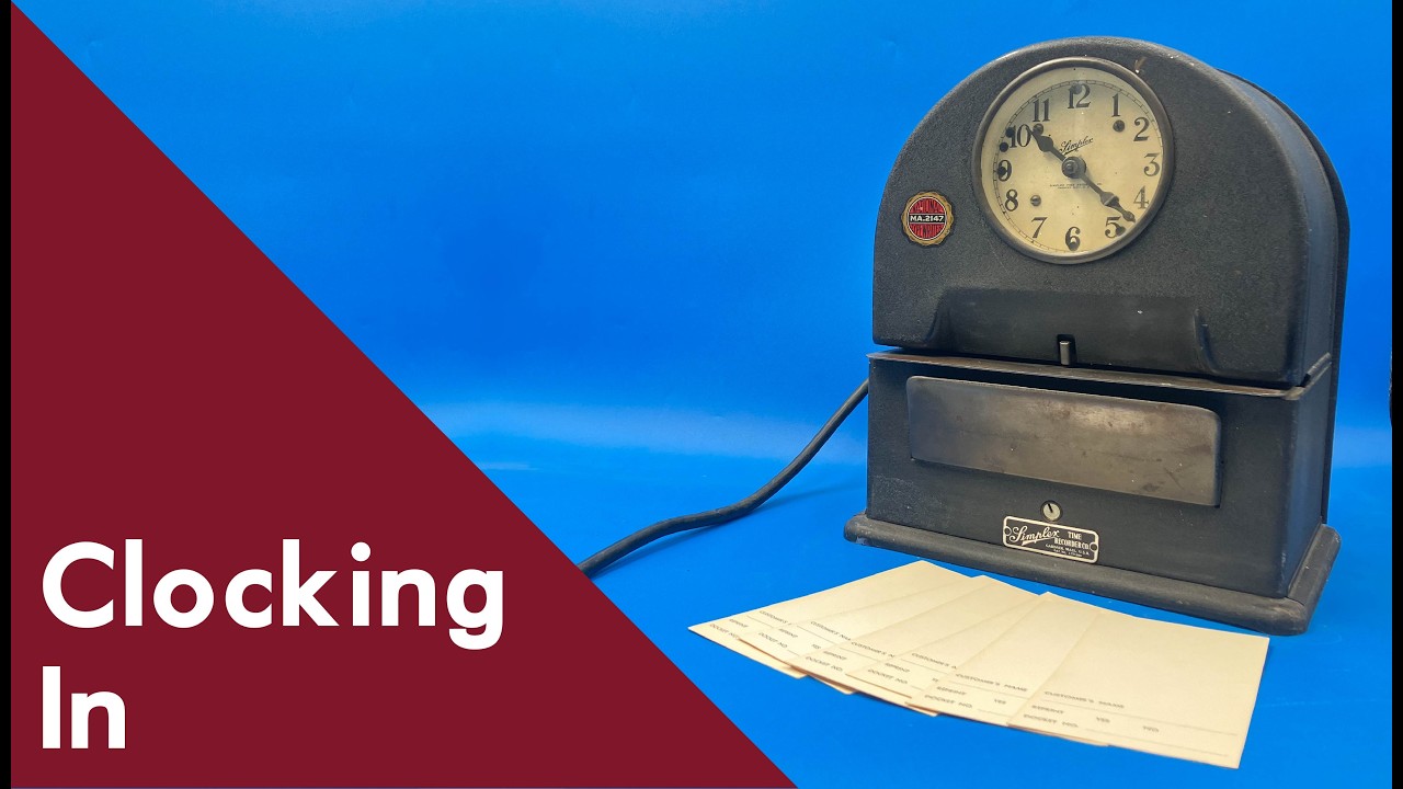 Simplex TCF Time Recorder: Punching Up Your Workday