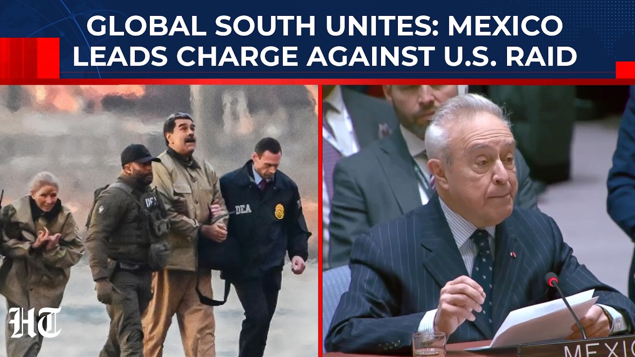 Мексика разоблачает двойные стандарты Вашингтона после захвата Мадуро американскими войсками и бо...