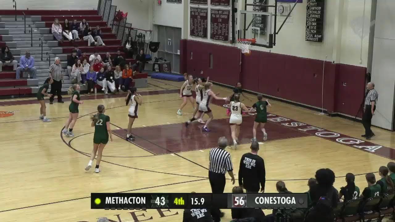 Conestoga Girls Basketball v Methacton 2/27/26 at 7:00pm