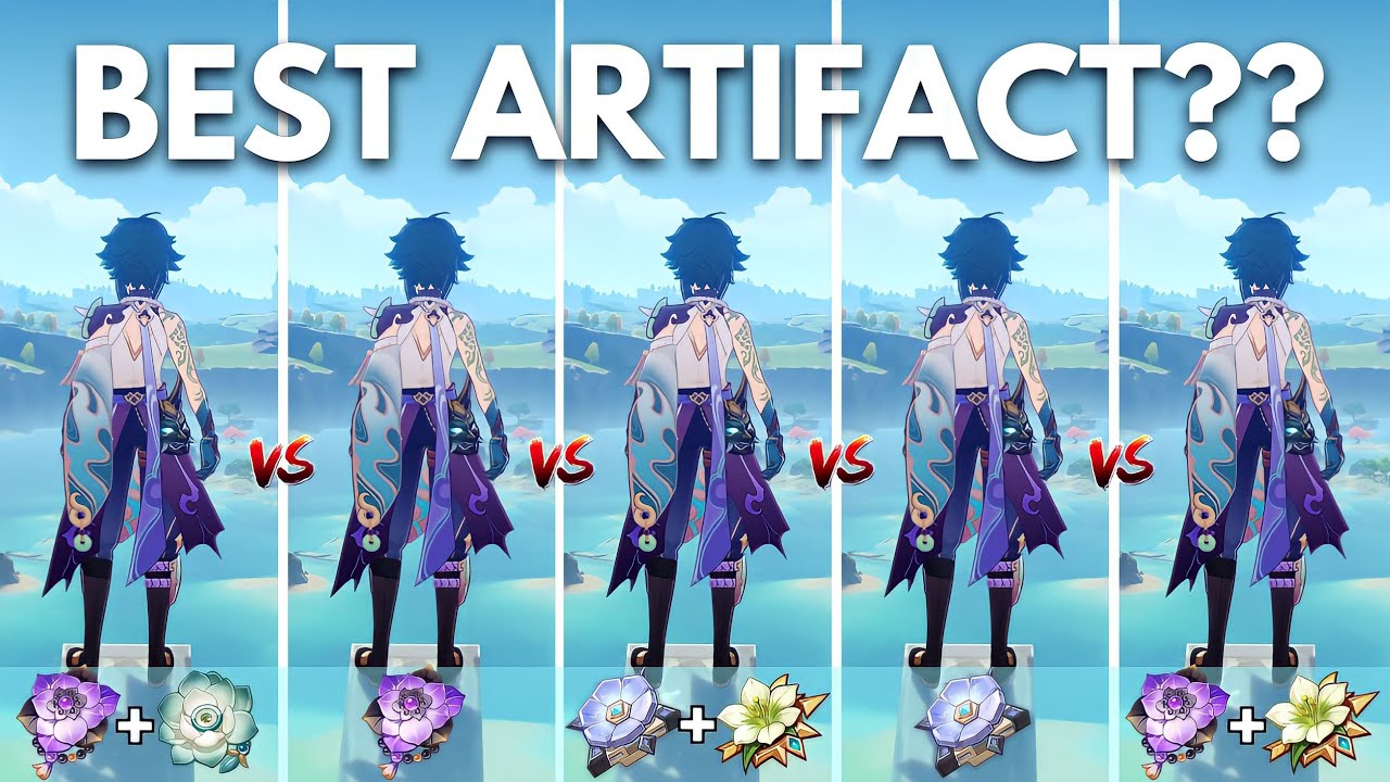 Best ARTIFACT for XIAO?? Vermillion vs Desert !! [Genshin Impact]