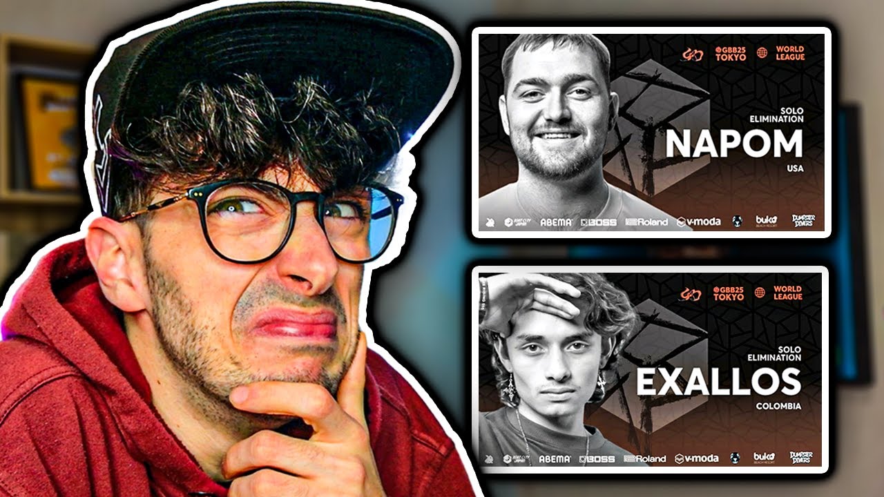 BLACKROLL REACTS to NAPOM & EXALLOS - GBB25 Solo Elimination