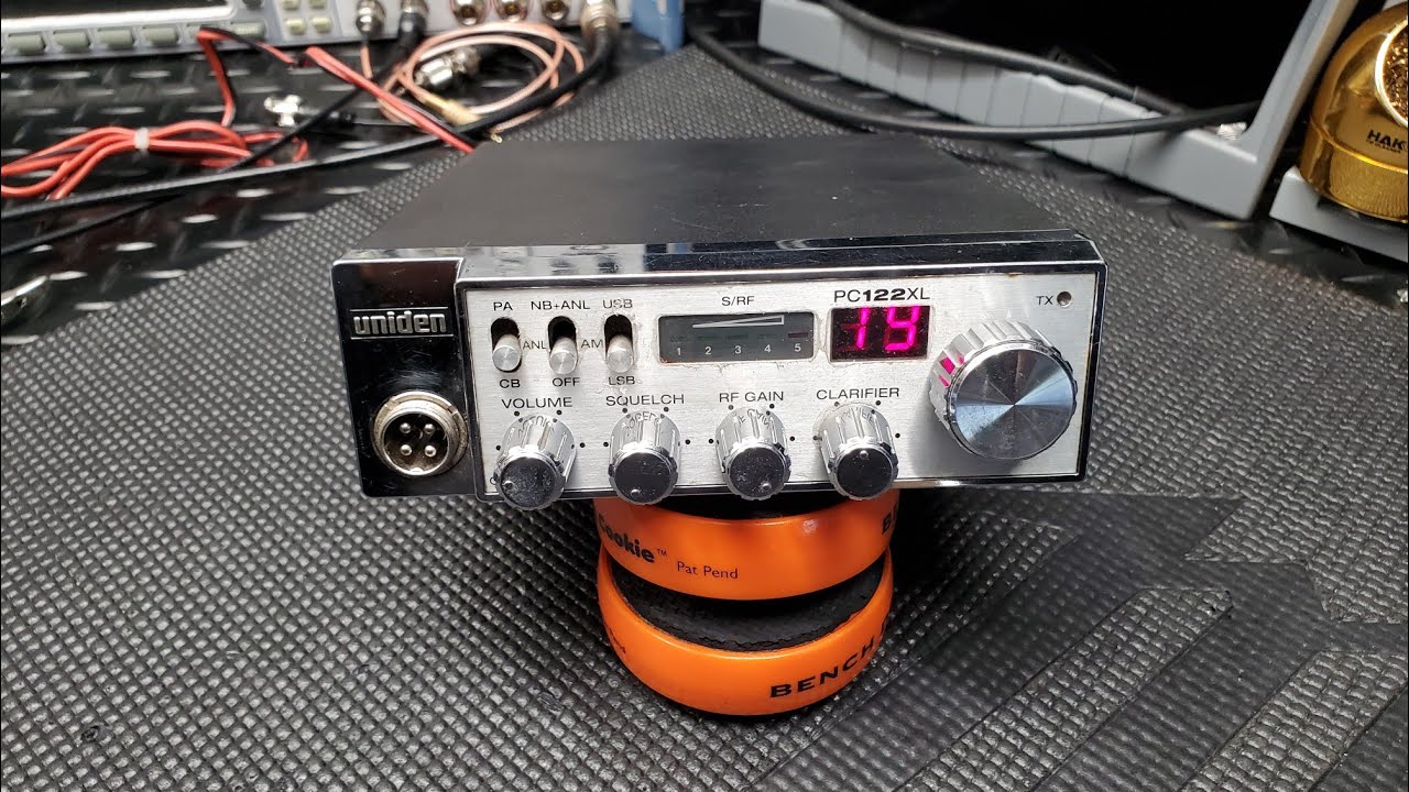 Uniden PC122 XL Repaired, Recapped For Will SSB CB Radio