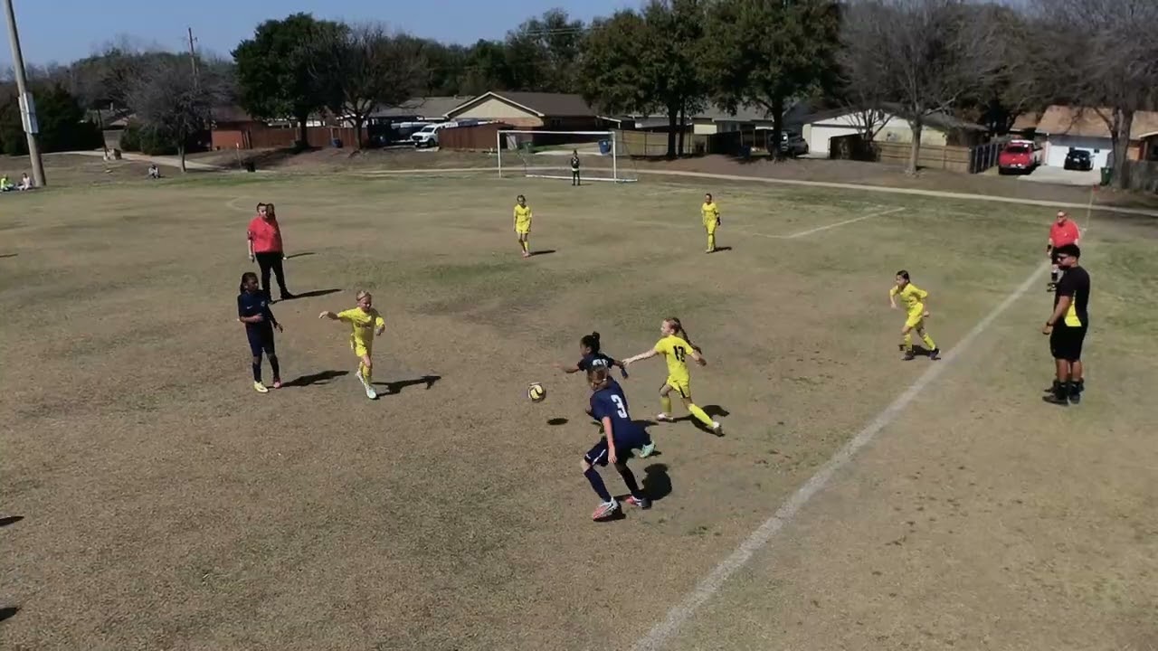 BVB Bravo 2017G vs Fort Worth All Stars 2017G Half 2