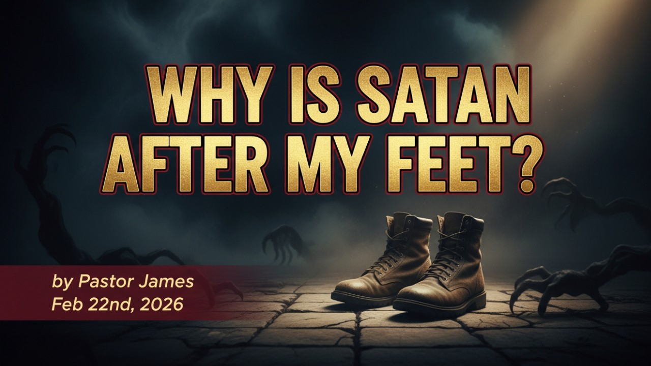 Why is Satan after my feet? | Pastor James