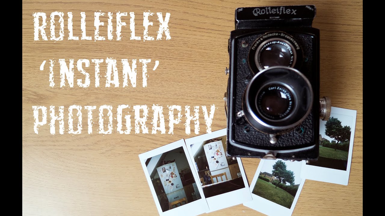 'instant' photos with a Rolleiflex