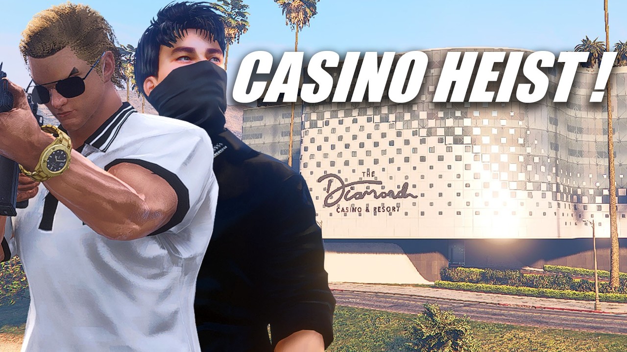 AKSI GILA RICKO DAN KENZO MELAKUKAN PERAMPOKAN CASINO SECARA SILENT AND SNEAKY !!!