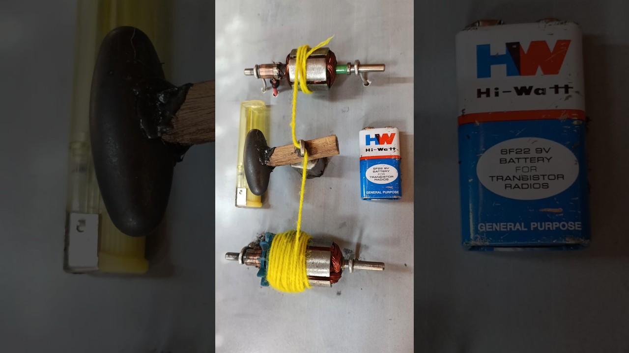 आर्मेचर हाई स्पीड 🛰️🛰️ magnet power test Dc motor