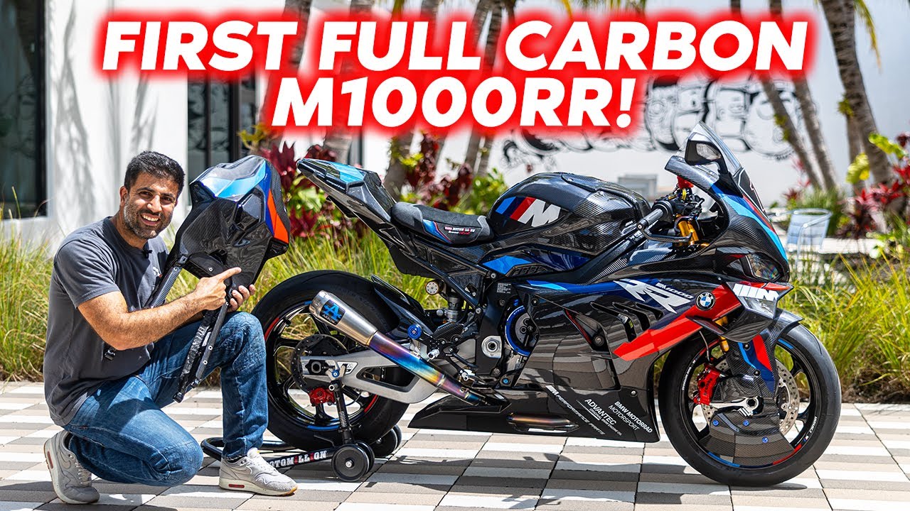World's FIRST FULL CARBON BMW M1000RR!