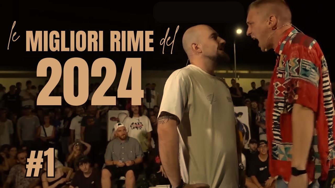 Le MIGLIORI RIME del 2024 - 1° PARTE - Freestyle Italiano