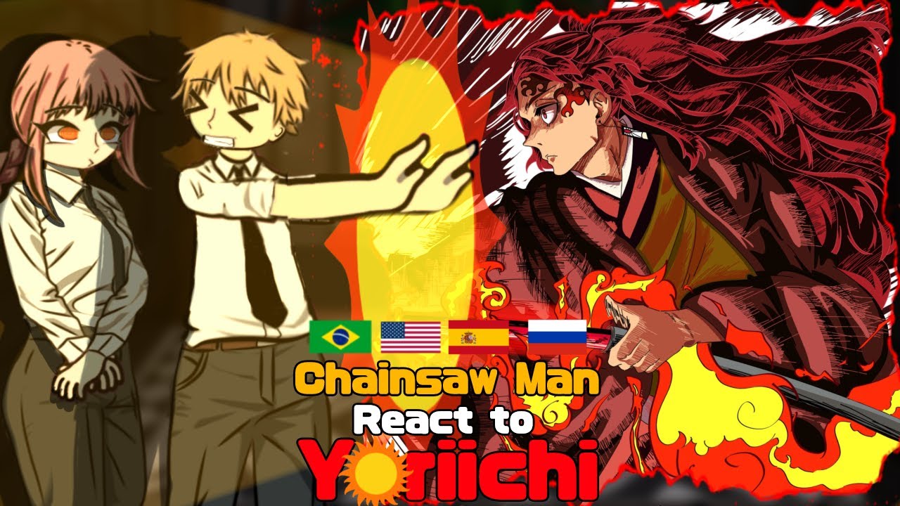 Chainsaw Man - React to yoriichi/Demon Slayer