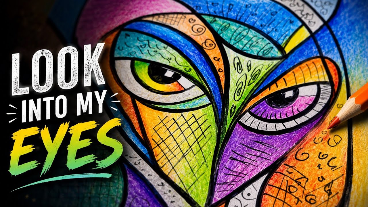 Turning Geometry into an Abstract Alien Face