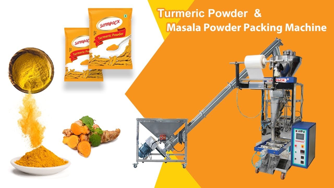 Turmeric Powder Packing Machine | Masala Powder Packing Machine | Spices powder packing machine