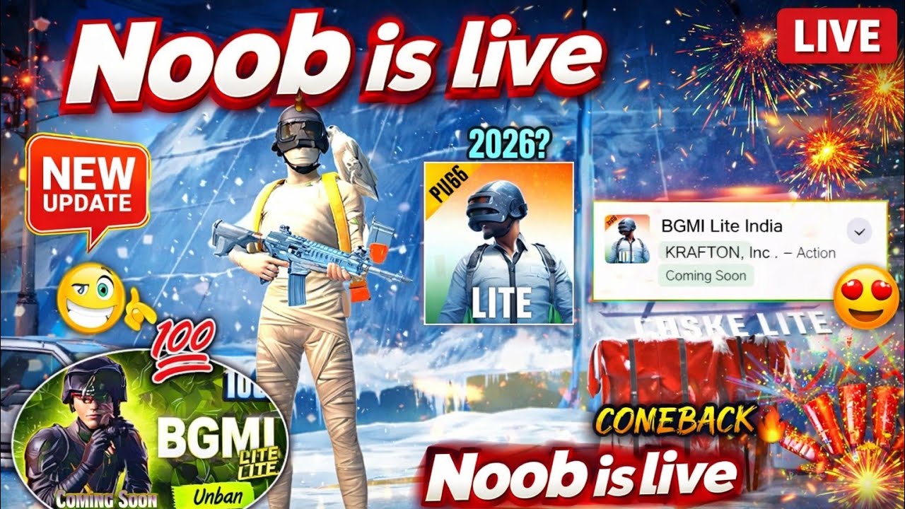 NOOB IS LIVE 01 is live!