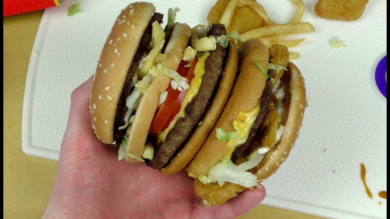 McDonald's Hamburger Royal BigChickenMacNugget
