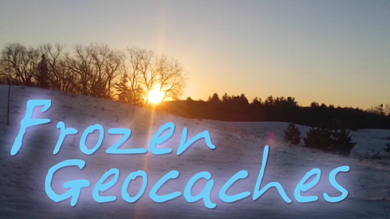 Frozen Morning of GEOCACHING