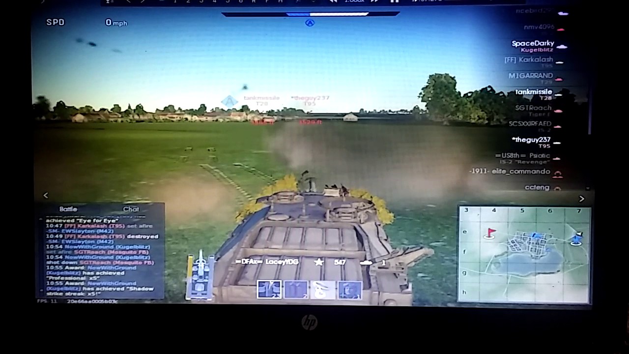 Battle of the giants ( t28 vs t95 )