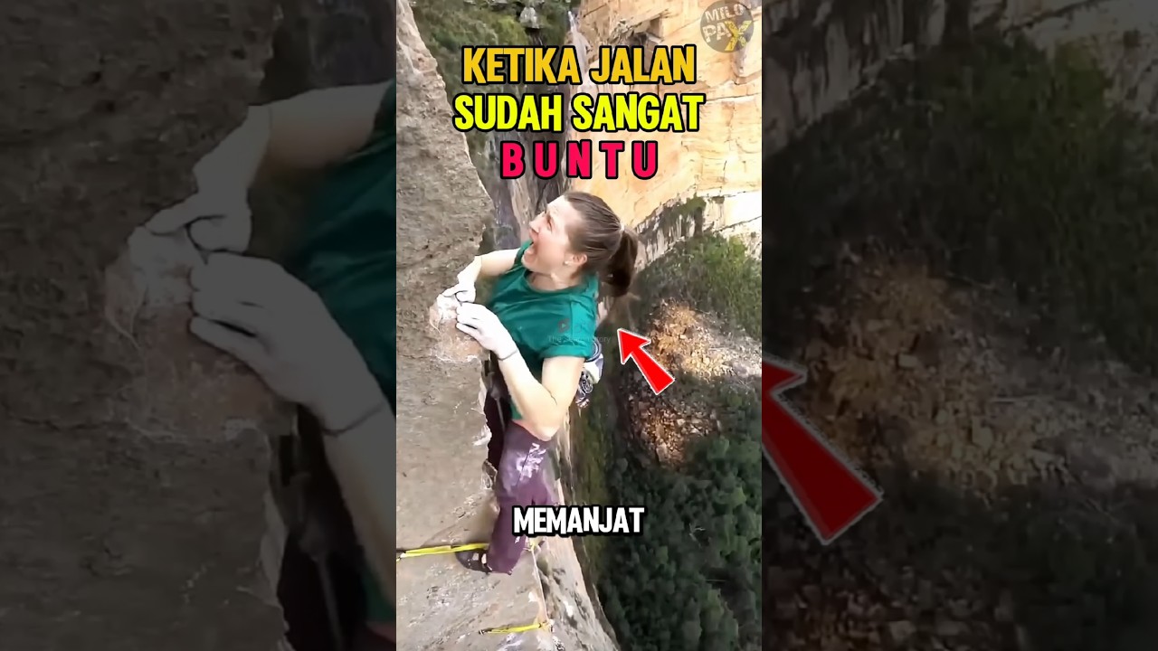 Saat Pertama Kali Pemanjat Tebing Membuat Jangkar Pengaman #fakta #unik #informasi