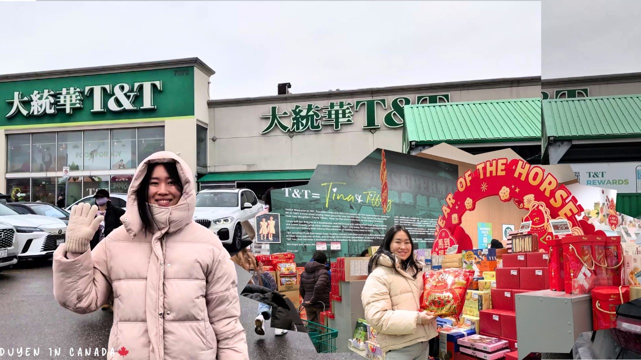 Đi chợ tết người Hoa lớn nhất Canada!