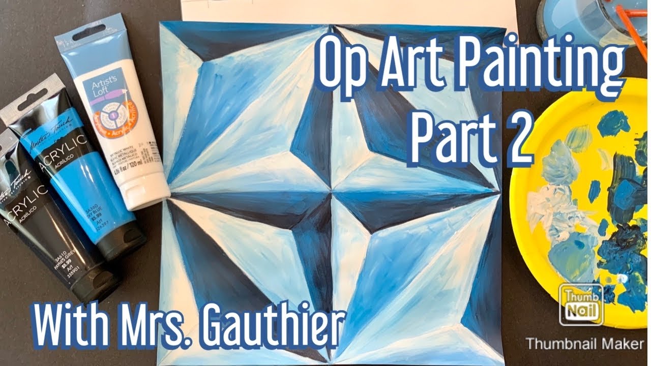 Op Art Vektor Painting - Substitute plan - Part 2