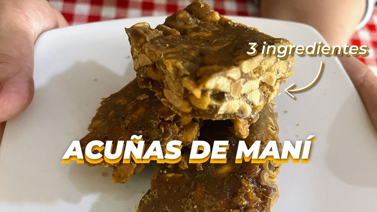 ¡Delicia del Norte! Aprende a hacer ACUÑA DE MANÍ (turrón de maní)