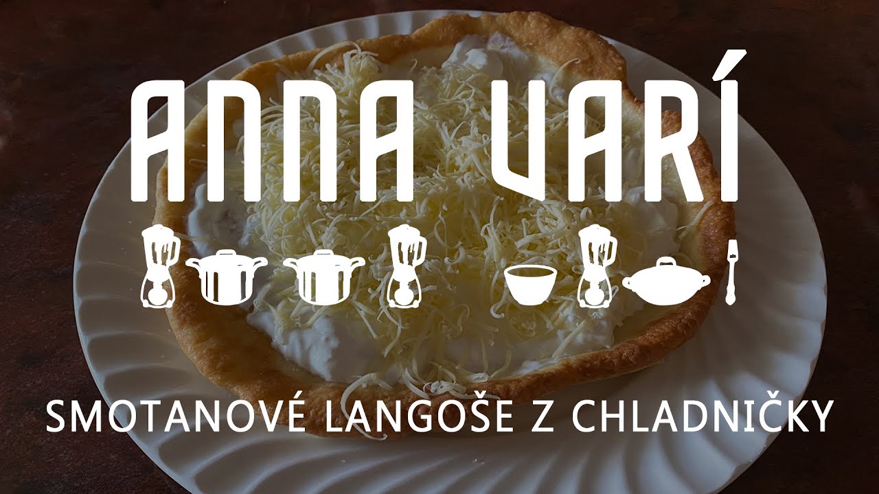 Smotanové langoše z chladničky