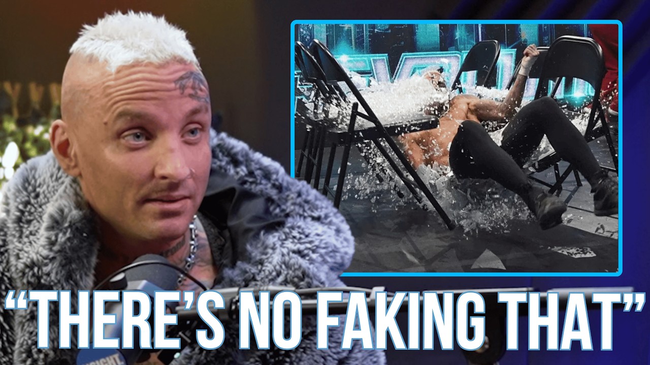 Darby Allin On His Crazy Ladder Dive Through Glass